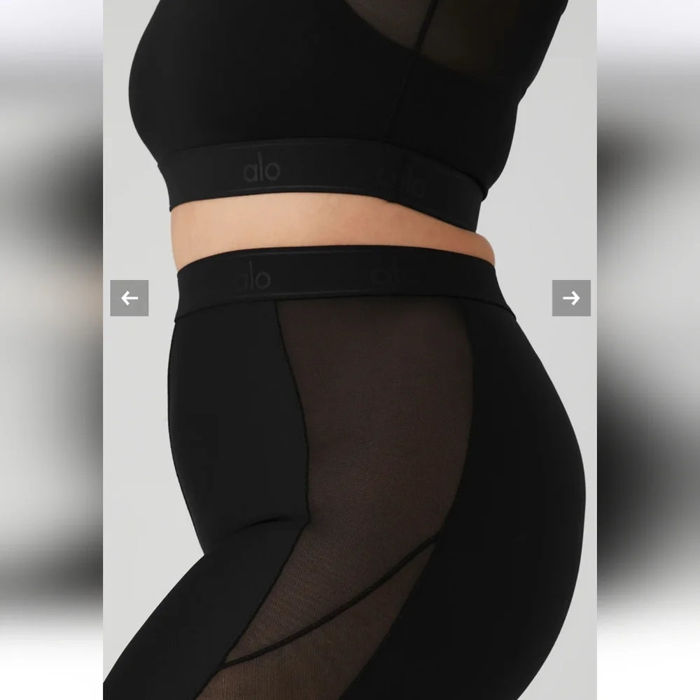 ALO Airlift High-Waist Ballet Dream Legging Size L NWT - Picture 2 of 10